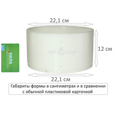 Форма для российского сыра на 2,5 кг