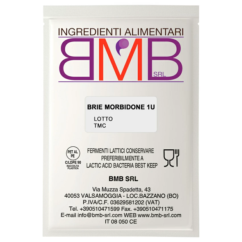 Микс культур для бри BMB BRIE MORBIDONE 1U (на 100-200 литров молока)